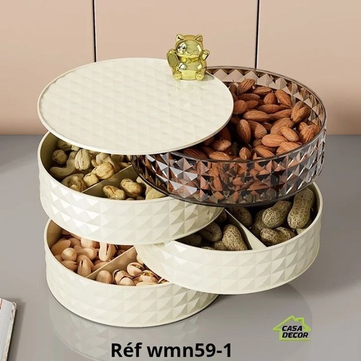 Porte Bijoux Et Fruits Secs  