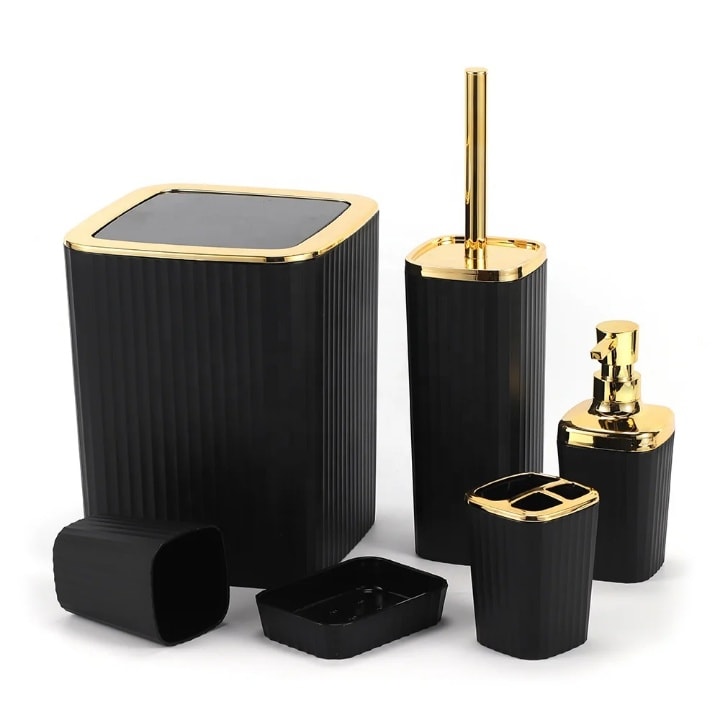 Accessoires salle de bain pvc 
