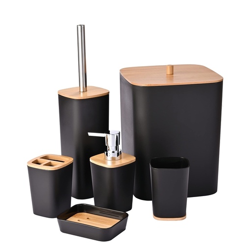 Accessoires salle de bain pvc 