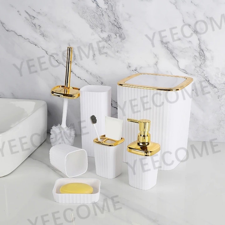 Accessoires salle de bain pvc 