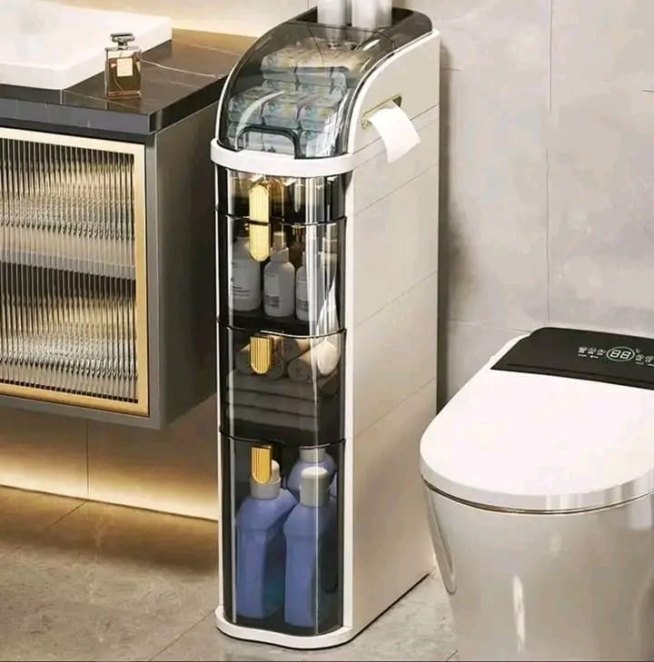 Armoire de rangement en PVC à plusieurs niveaux