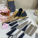 Pack double louche + couteaux 