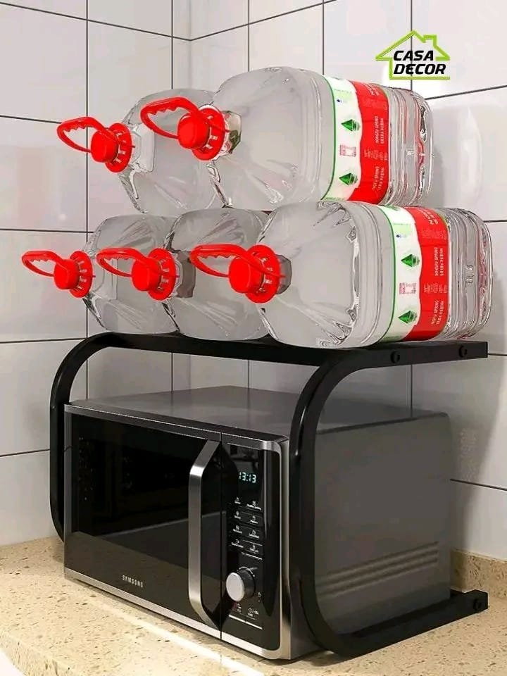 Étagère de cuisine pour micro-ondes