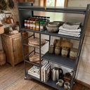 Chariot de Rangement Premium Multifonction Inoxydable