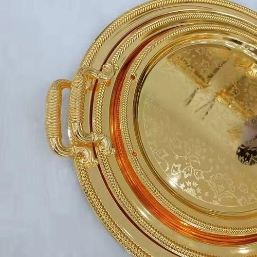 Set de plateaux inox haute qualité 