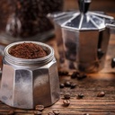 Cafetière aluminium 