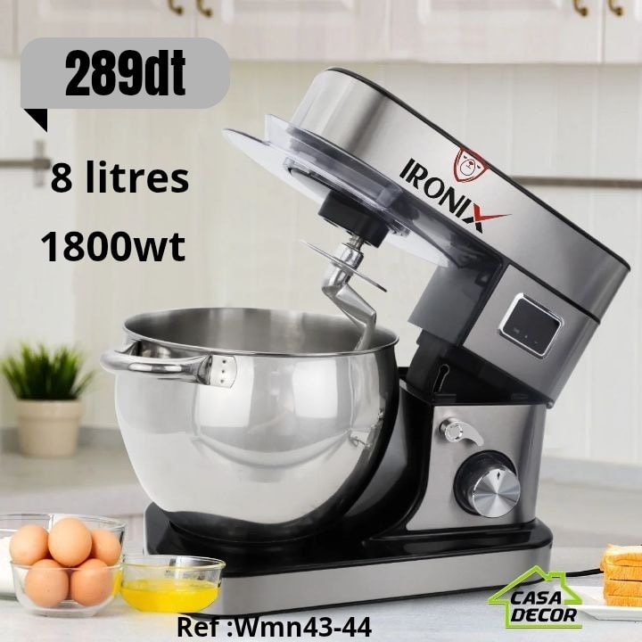 Robot Pétrin 8 litres avec tactile 