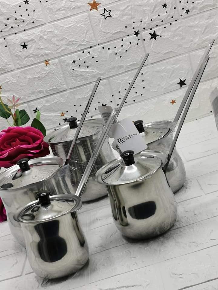 Série de 5 pièces zazwa avec couvercles 