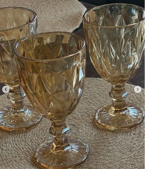 des verres ( zrir) cristal 