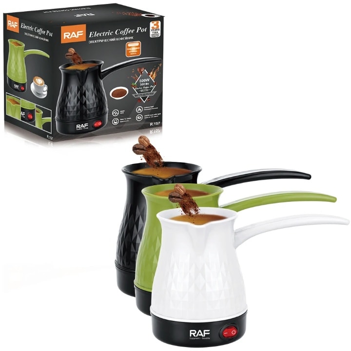 Cafetière électrique plastique 