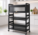 Chariot de Rangement Premium Multifonction Inoxydable