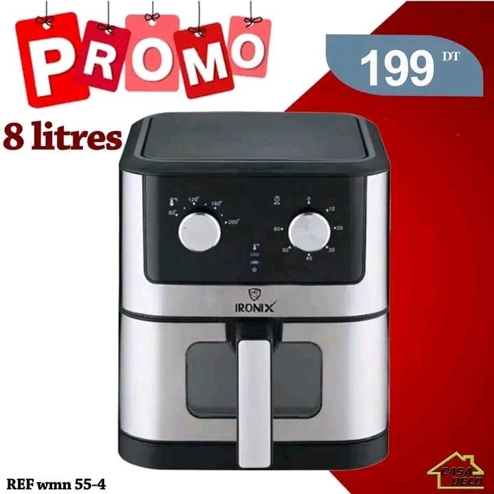 Friteuse 8 litres ironix 