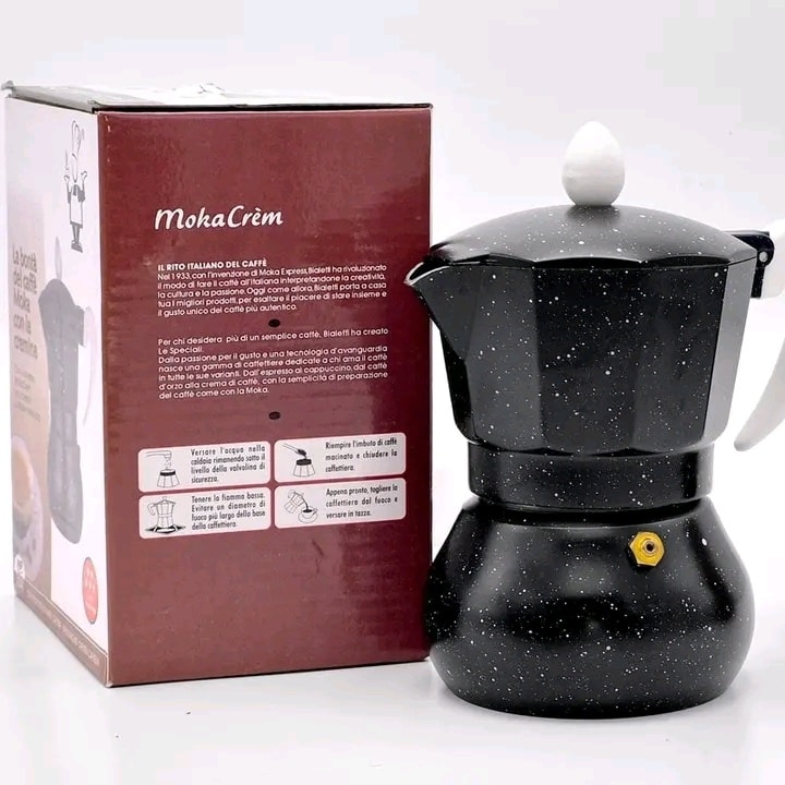 Cafetière granit bombé 