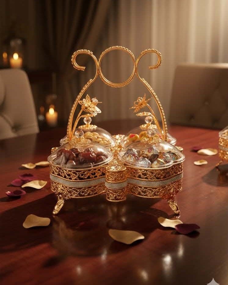 Les Articles Décoratifs en Doré 