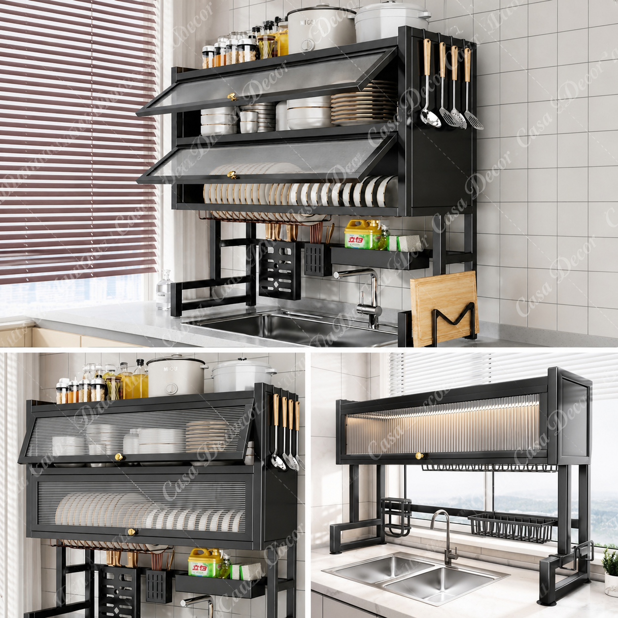 Rack Égouttoir Multifonction Inoxydable