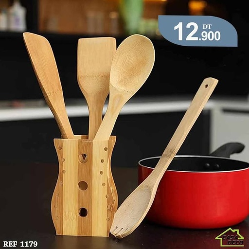 Louche en bois 