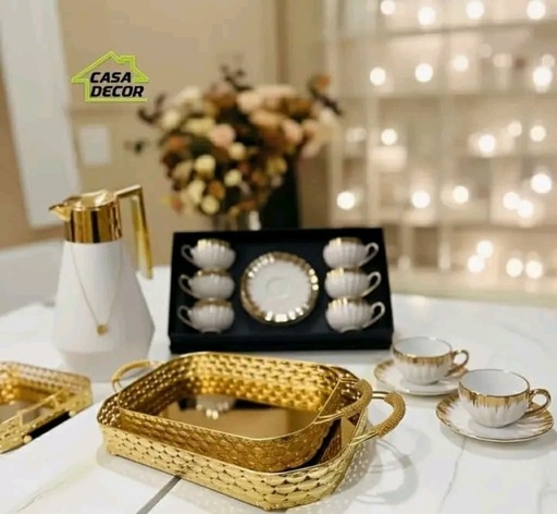 Set de 2 Plateaux Rectangulaires 