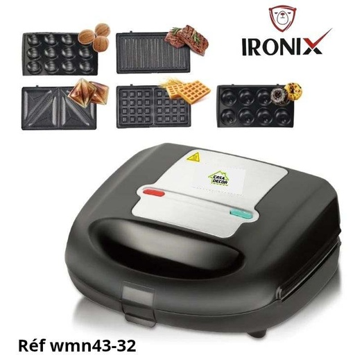 Appareil panini 5*1