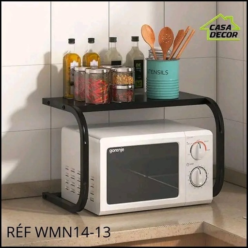 Étagère de cuisine pour micro-ondes