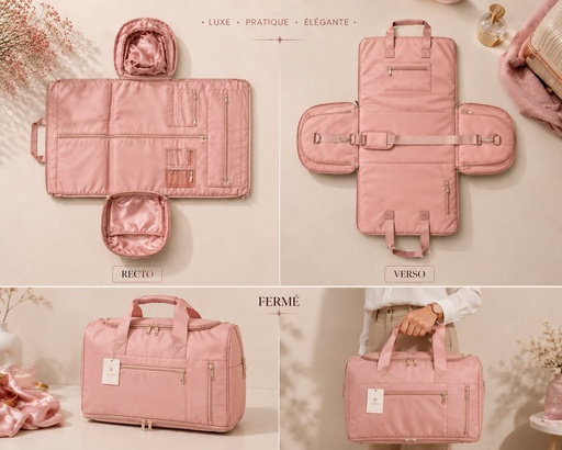  Sac de voyage 3 en 1 – 55 L 
