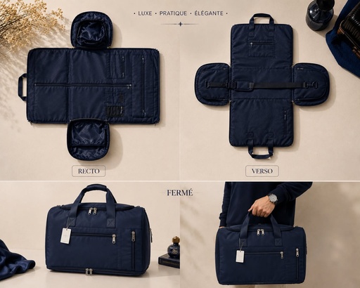Sac de voyage 3 en 1 – 55 L