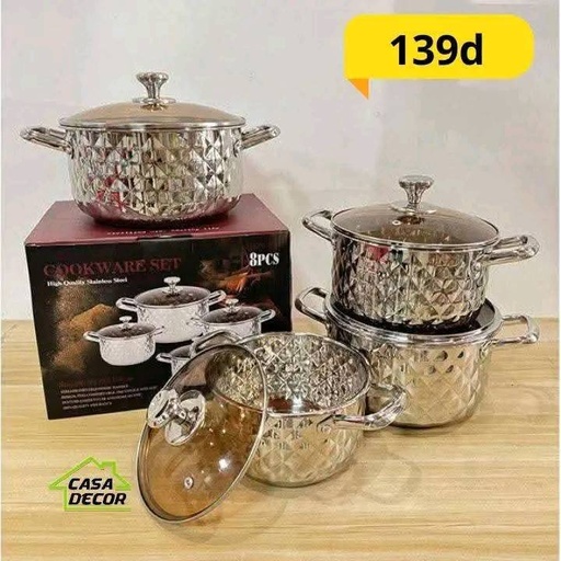 Service Casseroles En Inox 