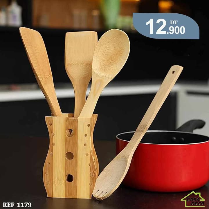 Louche en bois 